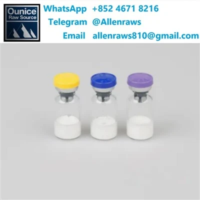 Toodetud Hiinas Dermorphin 5 mg/viaal peptiidide külmutamine{1}}kuivatatud pulber
